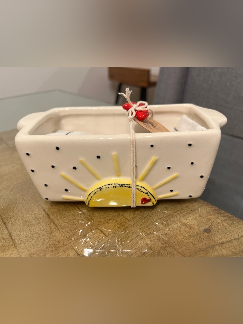 Demdaco Mini Loaf Pan With Towel